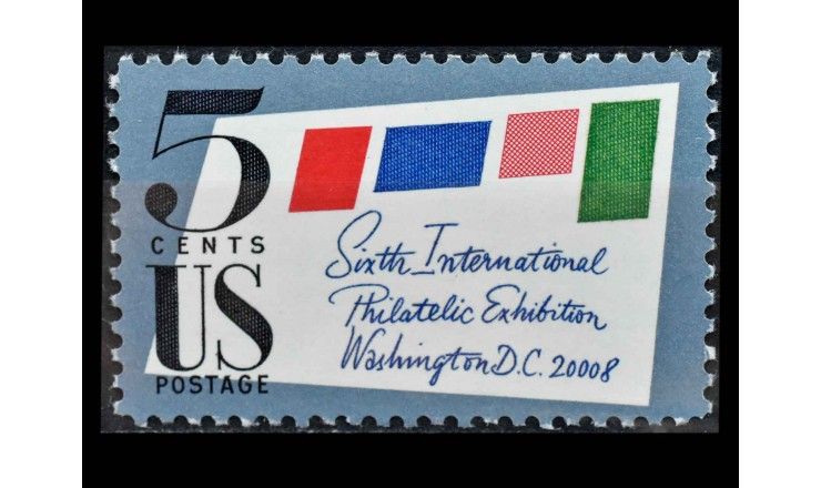 США 1966 г. "Международная выставка марок SIPEX, Вашингтон"