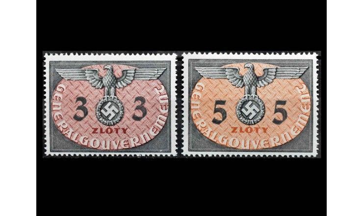 Германия (Оккупация Польши) 1940 г. "Гербы"