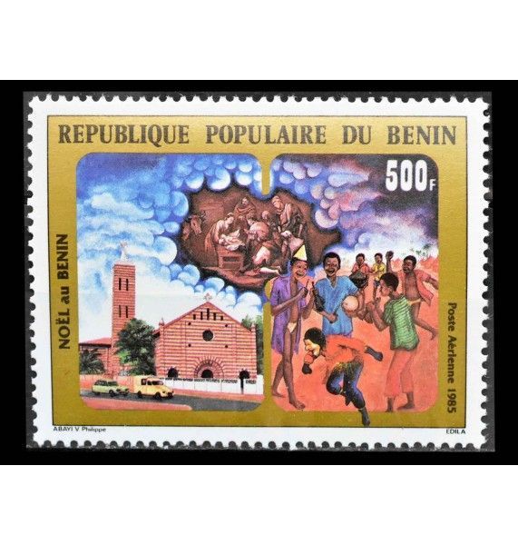 Бенин 1985 г. "Рождество"