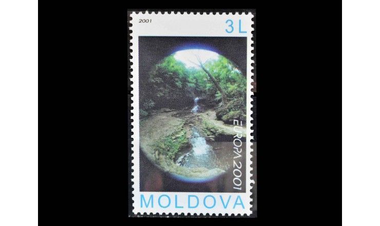 Молдавия 2001 г. "Европа: Вода - природное сокровище"
