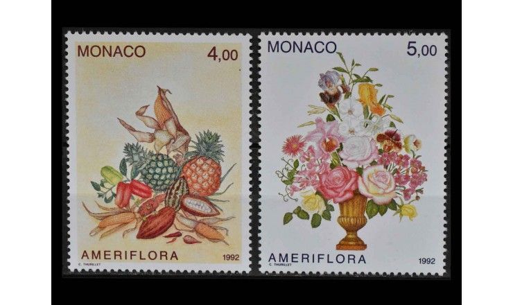 Монако 1992 г. "Международная выставка садоводства AMERIFLORA, Колумбус/Огайо"