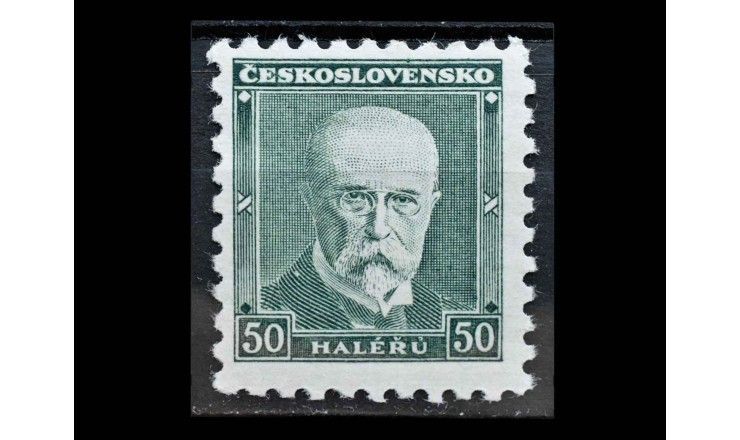 Чехословакия 1930 г. "Томаш Гарриг Масарик, президент"