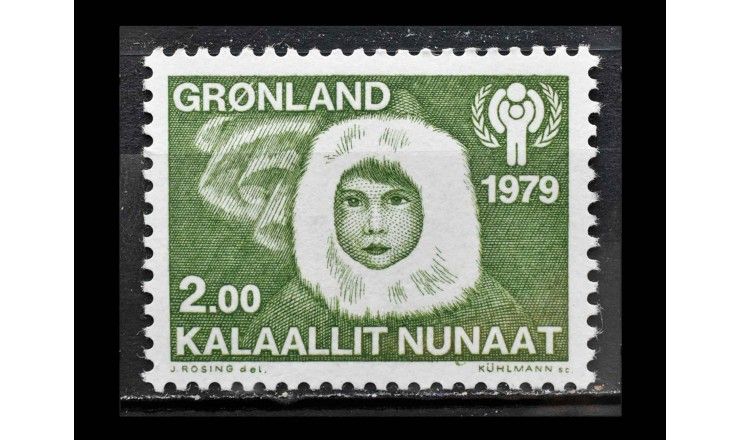 Гренландия 1979 г. "Международный год ребенка"