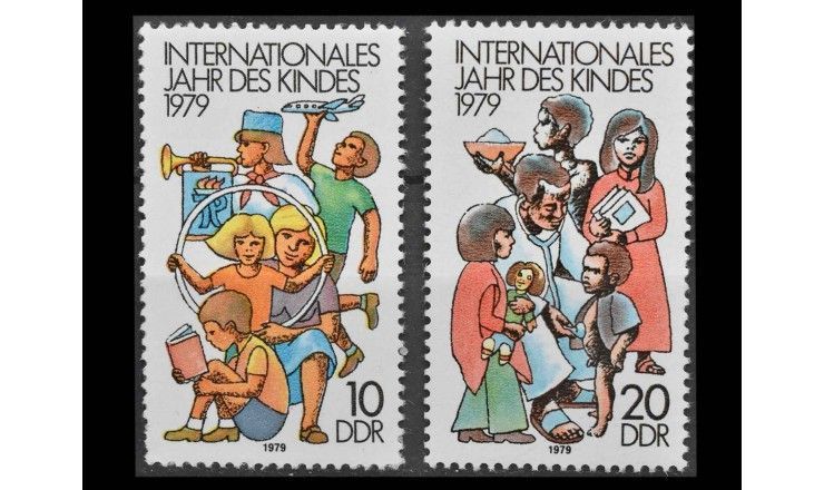 ГДР 1979 г. "Международный год ребенка"