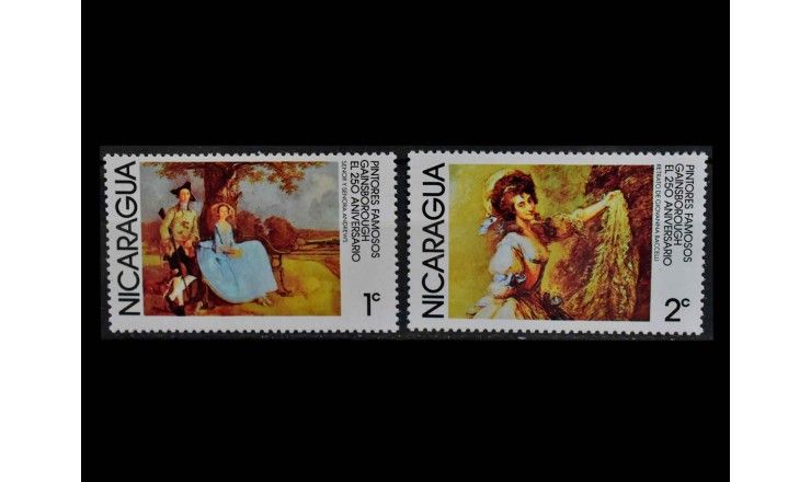 Никарагуа 1978 г. "250-летие Гейнсборо, 500-летие Тициана, 400-летие Рубенса"
