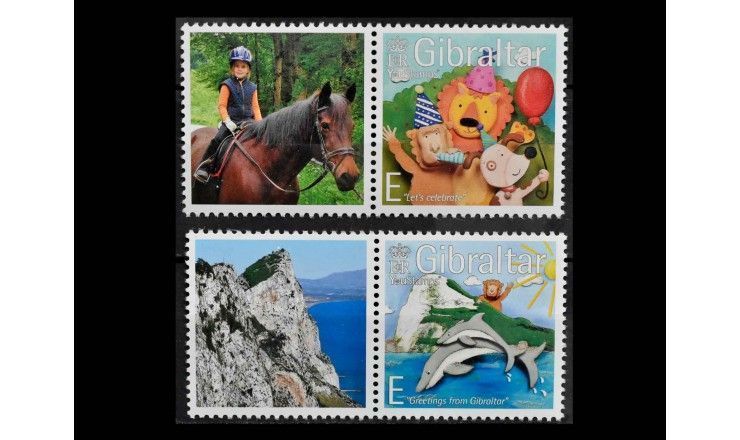 Гибралтар 2007 г. "Приветственные марки" (купон)