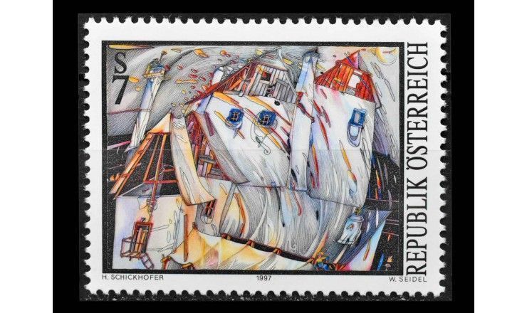 Австрия 1997 г. "Искусство модерн в Австрии"