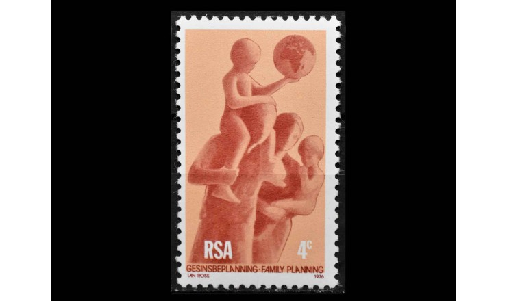 ЮАР 1976 г. "Планирование семьи"