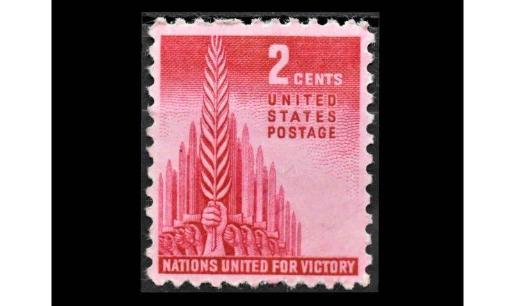 США 1943 г. "Борьба союзников"