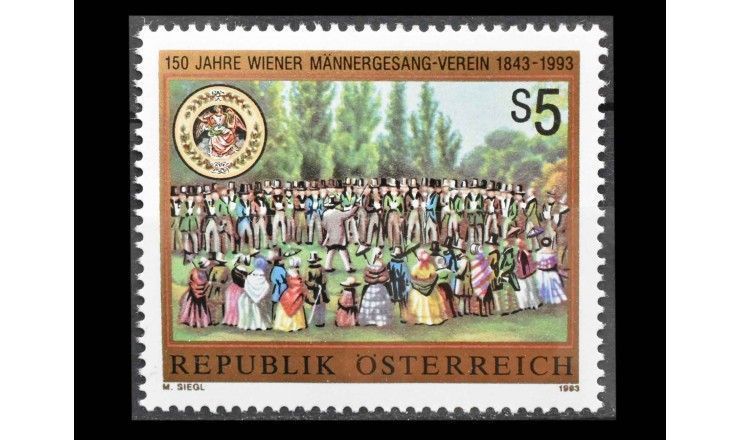 Австрия 1993 г. "Картина" 