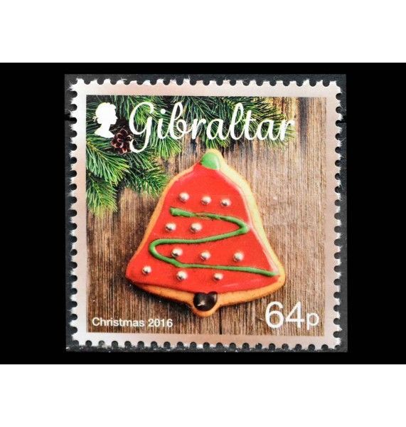 Гибралтар 2016 г. "Рождество: Рождественское печенье" 