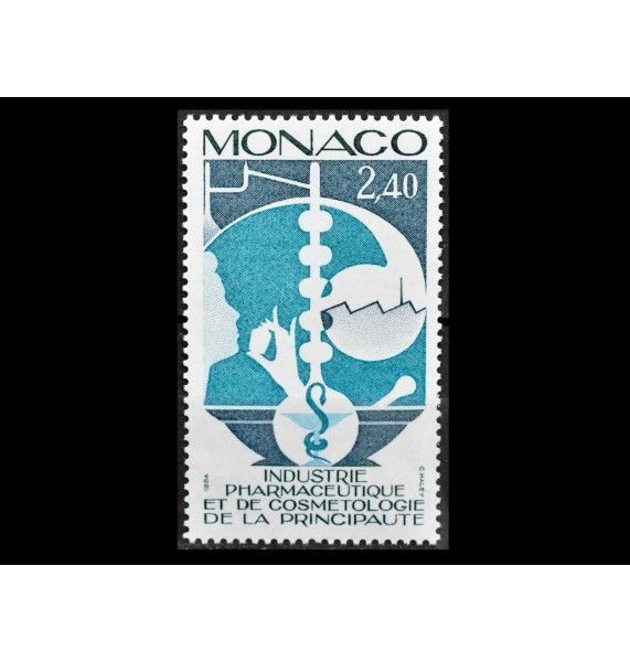 Монако 1984 г. "Фармацевтическая и косметическая промышленность"