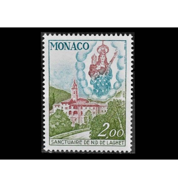 Монако 1984 г. "Храм Нотр-Дам-де-Лаге" 