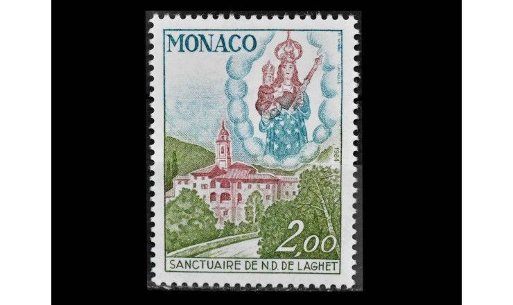 Монако 1984 г. "Храм Нотр-Дам-де-Лаге" 