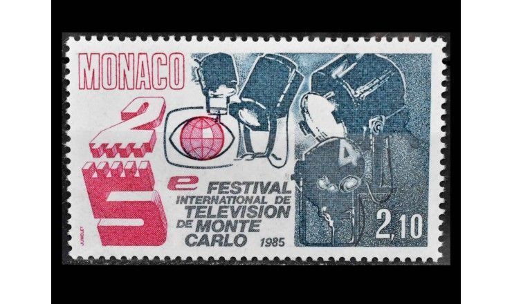 Монако 1984 г. "Международный телевизионный фестиваль в Монте-Карло (1985)" 