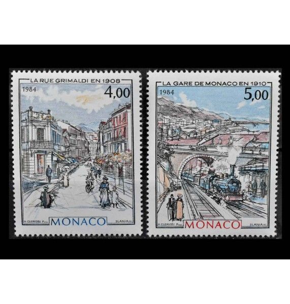 Монако 1984 г. "Монте-Карло и Монако в Прекрасную эпоху" 