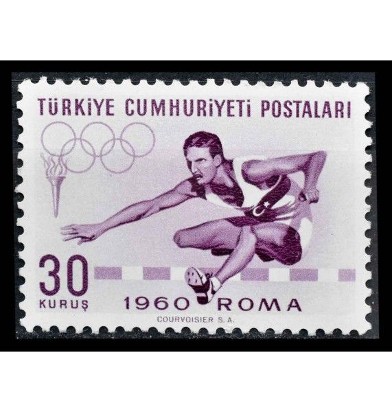 Турция 1960 г. "Летние Олимпийские игры, Рим"