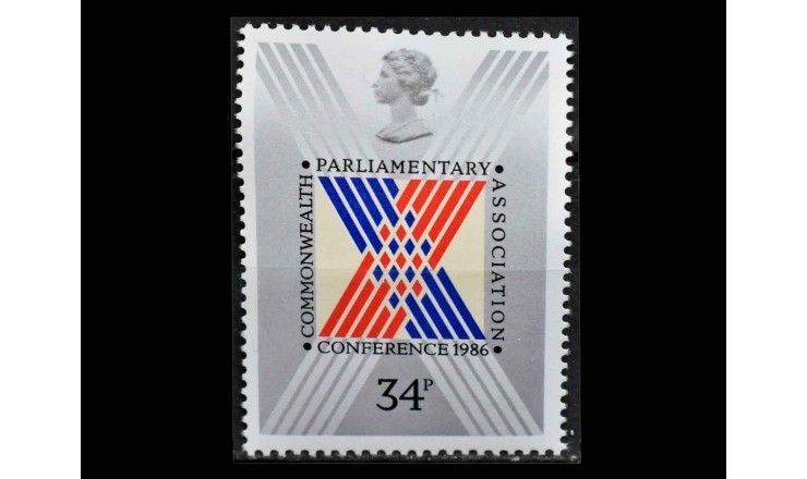 Великобритания 1986 г. "Парламентская конференция Содружества, Лондон"