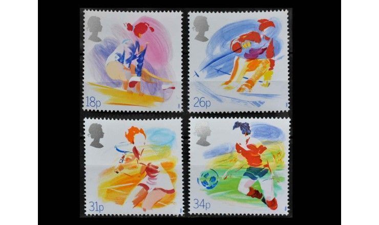 Великобритания 1988 г. "Спорт"