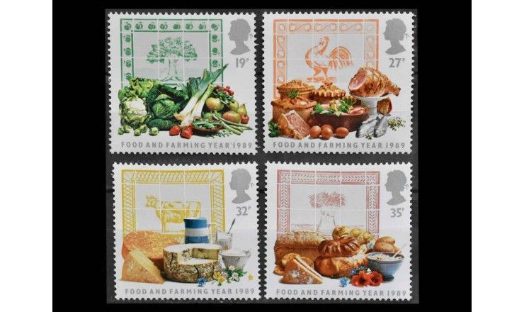 Великобритания 1989 г. "150 лет Королевскому сельскохозяйственному обществу" 