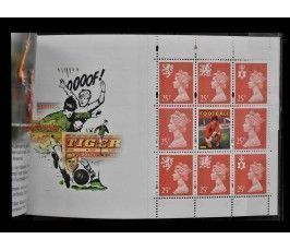 Великобритания 1996 г. "Чемпионат Европы по футболу" (Престиж-буклет)