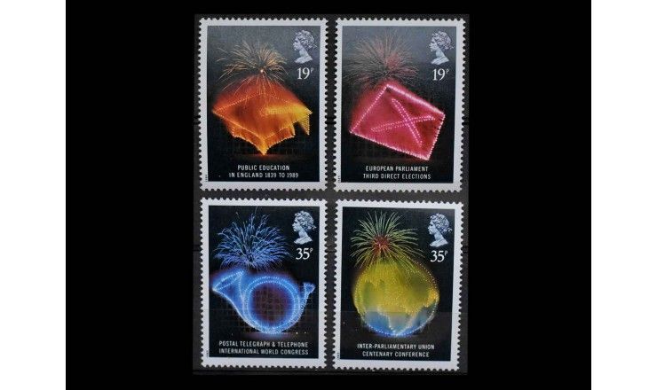 Великобритания 1989 г. "Юбилеи и события"