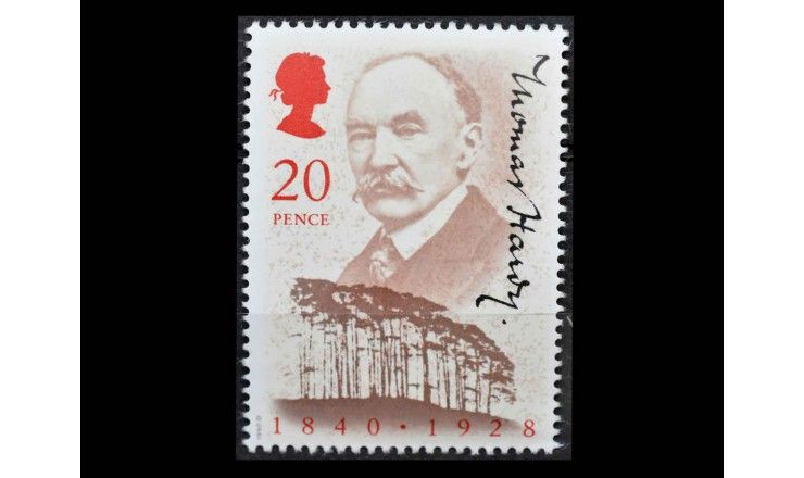 Великобритания 1990 г. "150 лет со дня рождения Томаса Гарди"