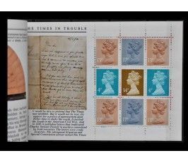 Великобритания 1985 г. "История газеты "Таймс" (Престиж-буклет)