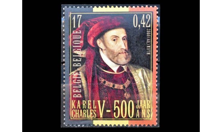 Бельгия 2000 г. "500 лет со дня рождения Карла V: Картины"