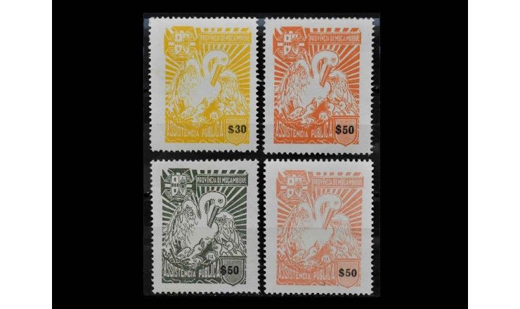 Мозамбик 1952/1958 г. "Пеликаны" 