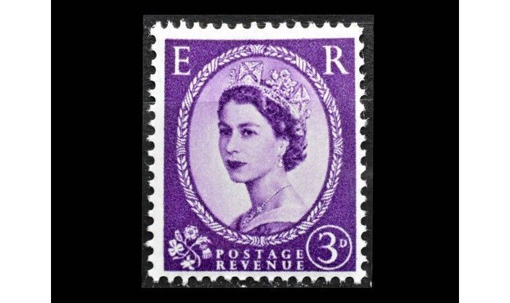Великобритания 1954 г. "Королева Елизавета II"