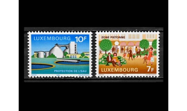 Люксембург 1984 г. "Защита окружающей среды"