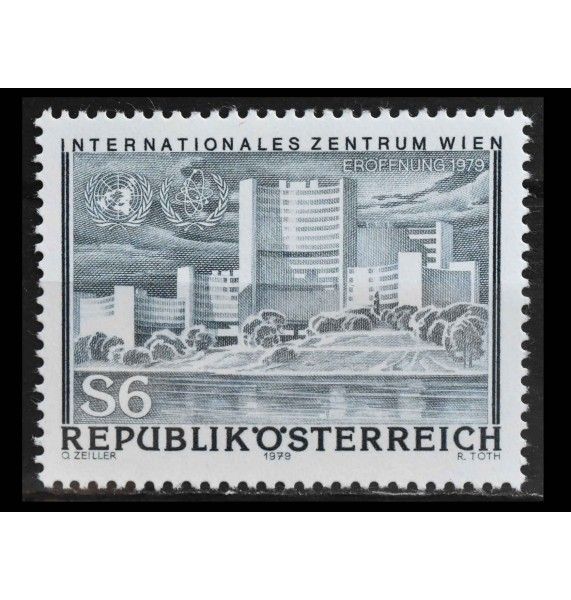 Австрия 1979 г. "Открытие Международного центра Вены" Австрия 1979 г. "Открытие Международного центра Вены"