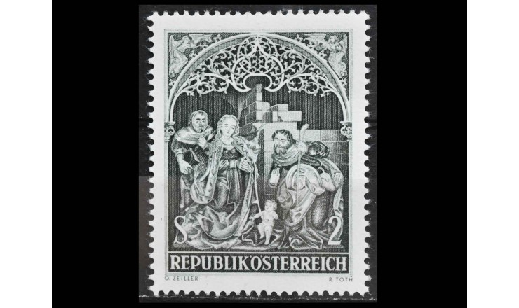 Австрия 1967 г. "Рождество" 