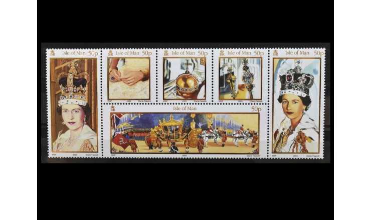 Остров Мэн 2003 г. "50-я годовщина коронации королевы Елизаветы II"