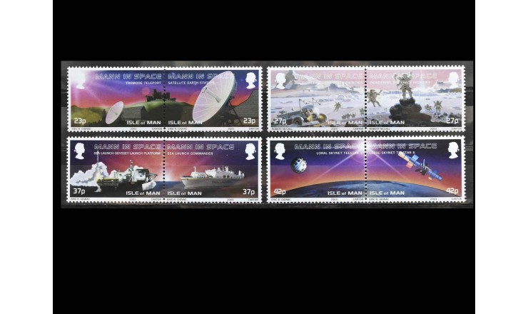 Остров Мэн 2003 г. "Участие острова Мэн в освоении космоса"