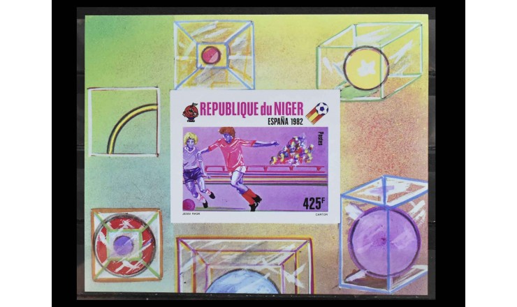 Нигер 1980 г. "Чемпионат мира по футболу, Испания"