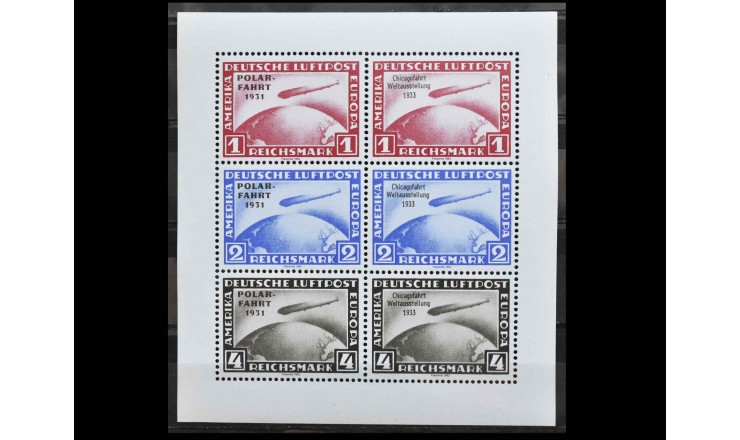 ФРГ 1983 г. "Граф Цеппелин" (новодел)