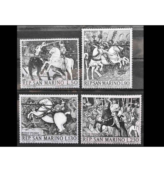 Сан-Марино 1968 г. "Картины Паоло Уччелло" Сан-Марино 1968 г. "Картины Паоло Уччелло"