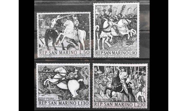Сан-Марино 1968 г. "Картины Паоло Уччелло"