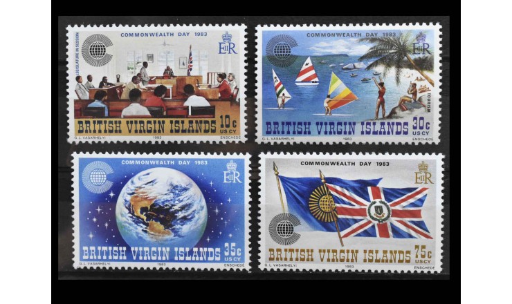 Британские Виргинские Острова 1983 г. "День Содружества"