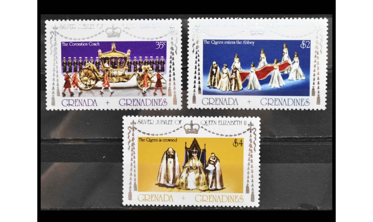 Гренада и Гренадины 1977 г. "25 лет правления королевы Елизаветы II"