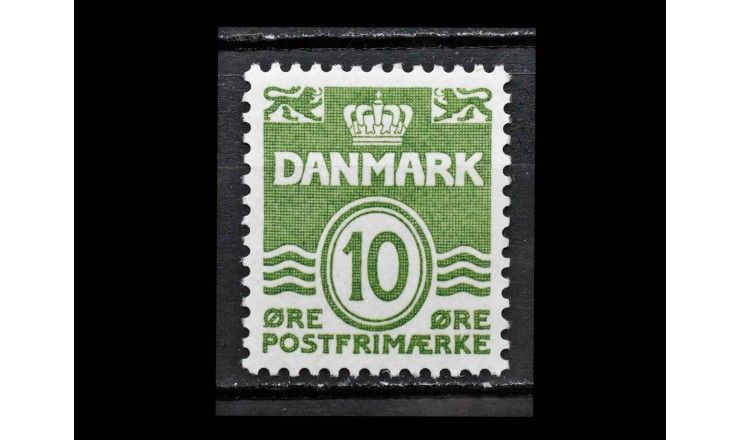 Дания 1950/1962 г. "Цифры в овале"