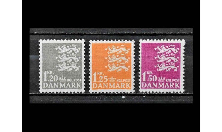 Дания 1962/1970 г. "Малый герб"