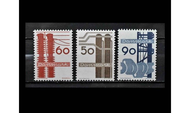 Дания 1968 г. "Датская промышленность"