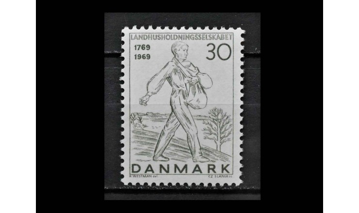 Дания 1969 г. "Сеятель"