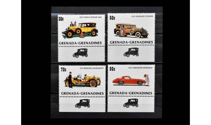 Гренада и Гренадины 1983 г. "Автомобили" (купон)