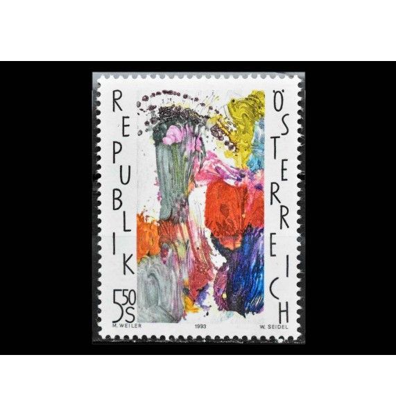 Австрия 1993 г. "Модернизм в изобразительном искусстве Австрии: Картина Макса Вайлера"