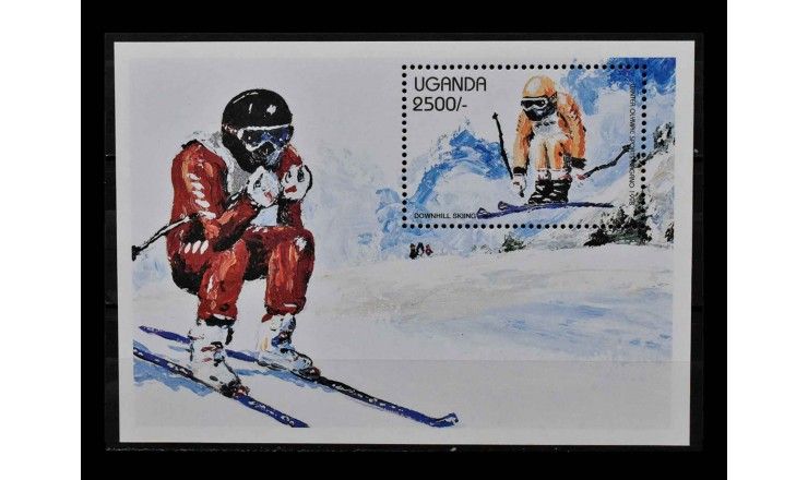 Уганда 1997 г. "Зимние Олимпийские игры 1998, Нагано" 