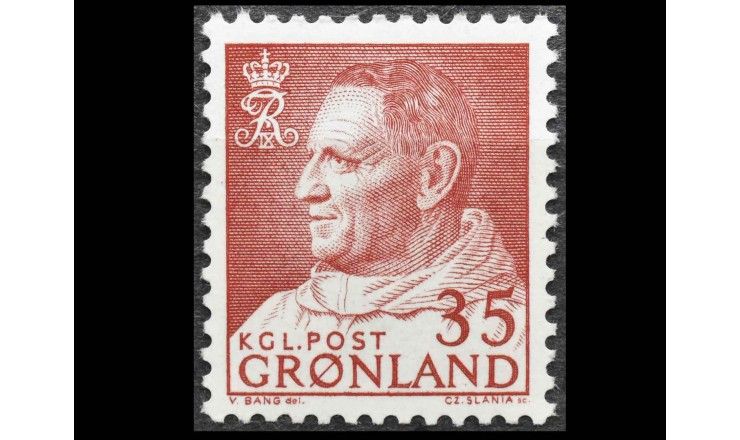 Гренландия 1963 г. "Король Фредерик IX"
